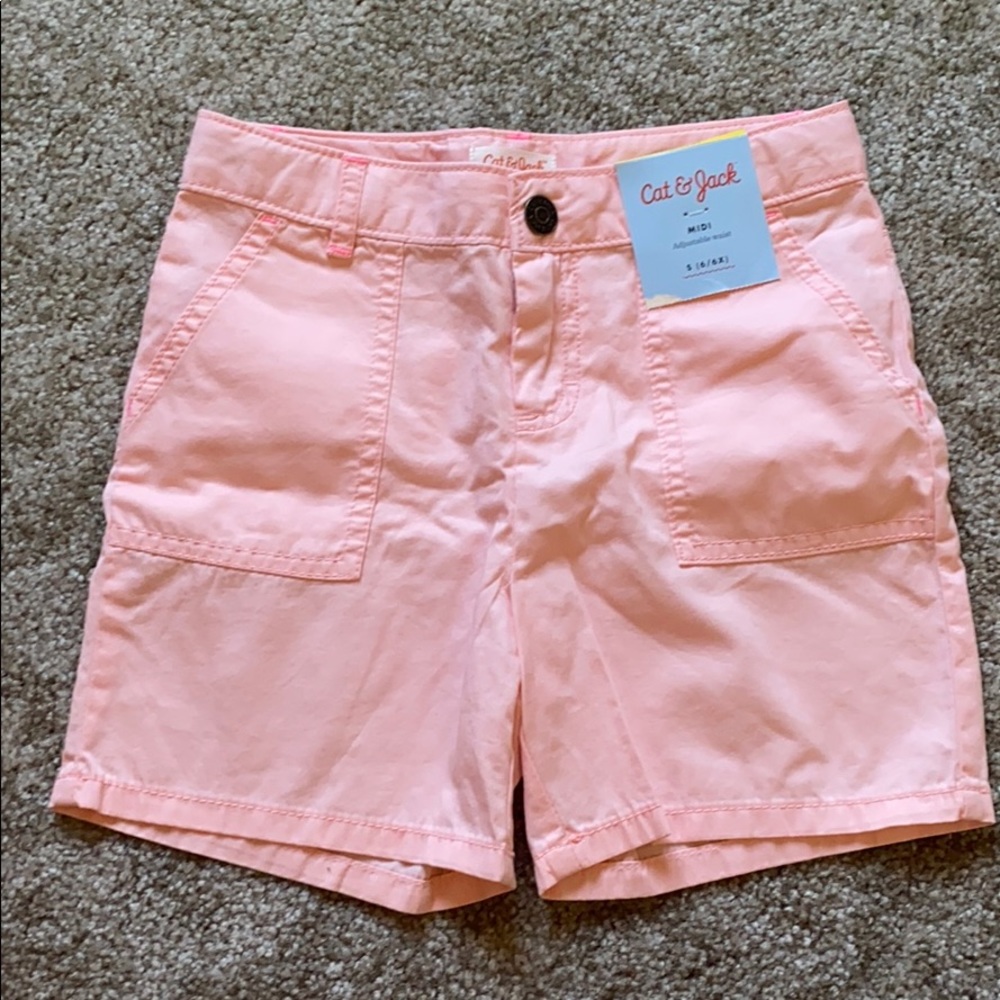 Cat & jack adjustable waist shorts NWT